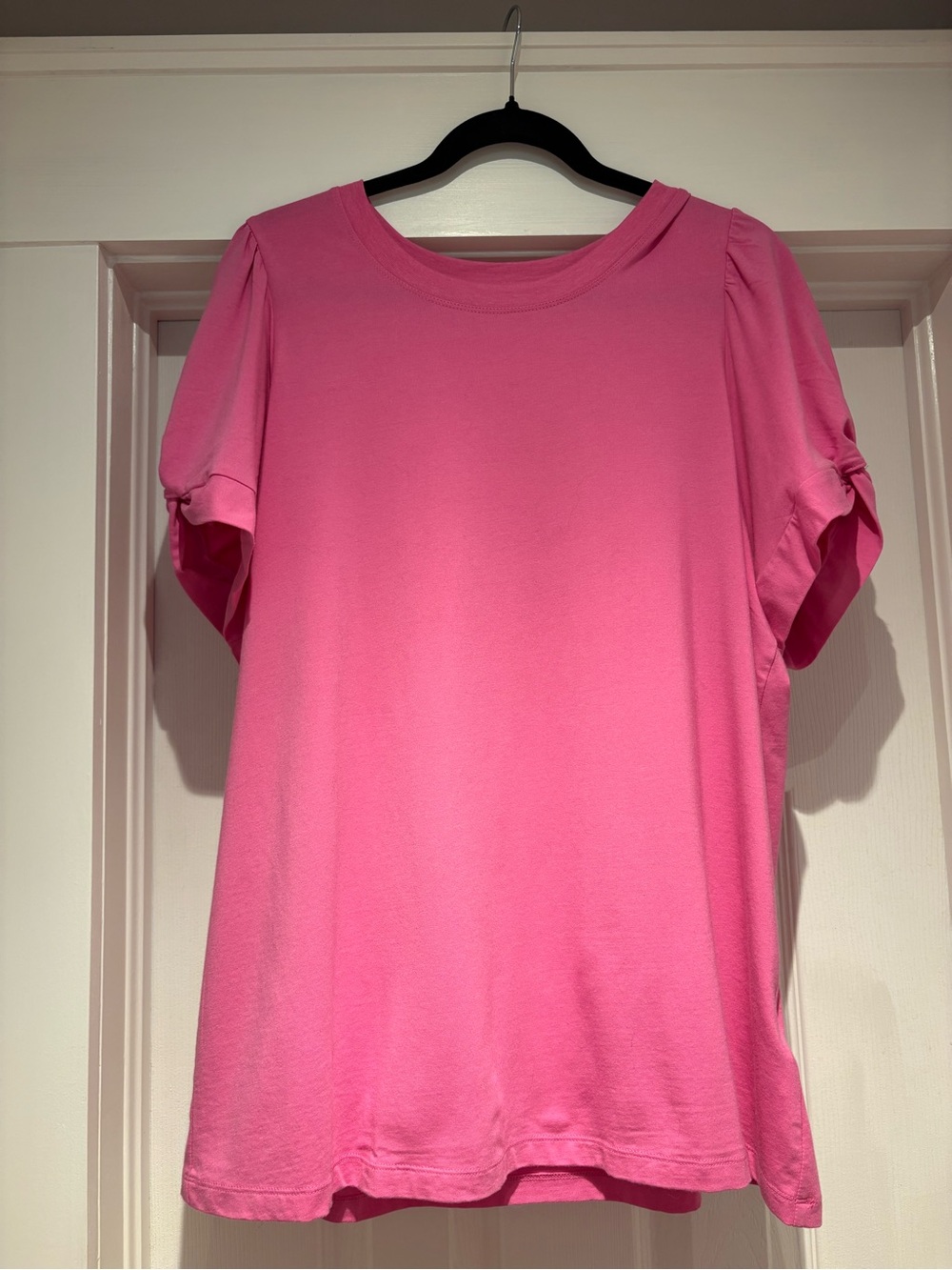 Amazon Essentials Pink Short Sleeve Crewneck Tee